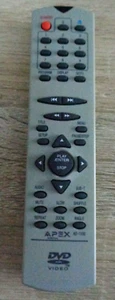 Genuine Original Apex AD1100 DVD Remote Control - Fully Working - Picture 1 of 4