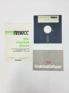 Software vintage Commodore 64 y 128 MECC The Market Place (1986) - Imagen 1 de 2