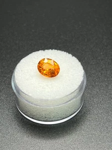 AAA Natural Orange Oval Mexican Topaz 2.8Ct 11mm x 7mm Loose Gemstone. - Picture 1 of 11
