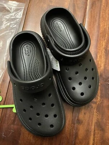 Unisex Clogs Crocs Stomp Clog M5W7 New Black - Picture 1 of 6