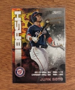 2020 Topps Stadium Club Bash & Burn Juan Soto Washington Nationals #BAB-6