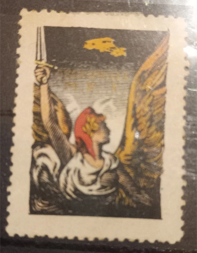 Poster stamp France Aviation Delandre Escadrille - Image 1 of 1