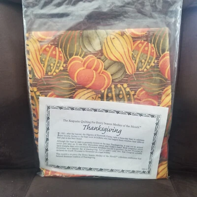 Kit de tela de 6 piezas de acción de gracias Medley para acolchado de recuerdo del mes Foto 1 de 4