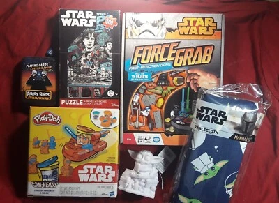Star Wars Games & Activities - Force Grab Game, Angry Birds Card, Luke Play-doh, - Image 1 of 4