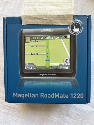 Magellan RoadMate 1424 Portable GPS Navigator New - Image 1 of 4