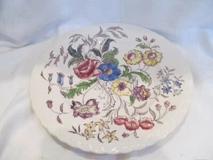 Vernon Ware Kilns Mayflower Round Platter Chop Plate 12" - Picture 1 of 3