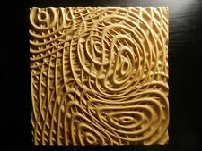 Wood carved picture wall decoration plaque. Abstract.Waves #2. Perfect gift