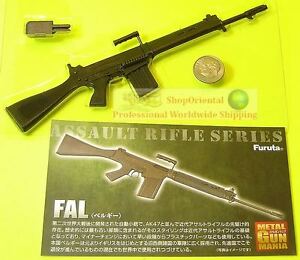 1:6 Scale Action Figure GUN MANIA FAL ASSAULT MACHINE RIFLE MODEL Furuta_M3