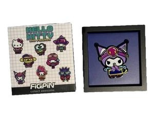 FigPin Mini Mystery Sanrio Hello Kitty & Friends Series 4 Rare Y85 Kuromi Locked - Picture 1 of 4