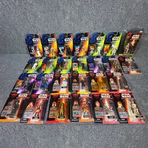 Lote de 26 figuras Shadows of Empire Episodio 1 de Star Wars Power of the Force de 1990 - Imagen 1 de 21