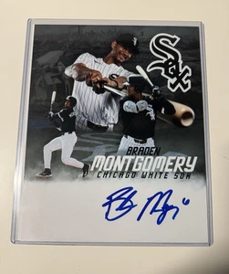 Braden Montgomery Autograph Signed 8x10 Photo Top Prospect Chicago White Sox - Picture 1 of 2