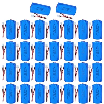 30x ER26500 3.6V Battery 8500mAh with 2.54 White Plug Battery for Water Meter - Image 1 of 4