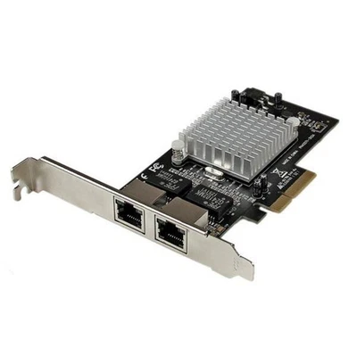 StarTech.com ST2000SPEXI PCIe 2 Port RJ45 Gigabit Ethernet Netzwerkkarte 2Gbps - Bild 1 von 4