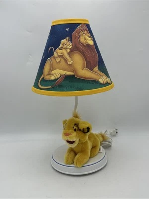 Lámpara portátil Dolly vintage Rey León Simba Mufasa años 90 funcionando  Foto 1 de 4