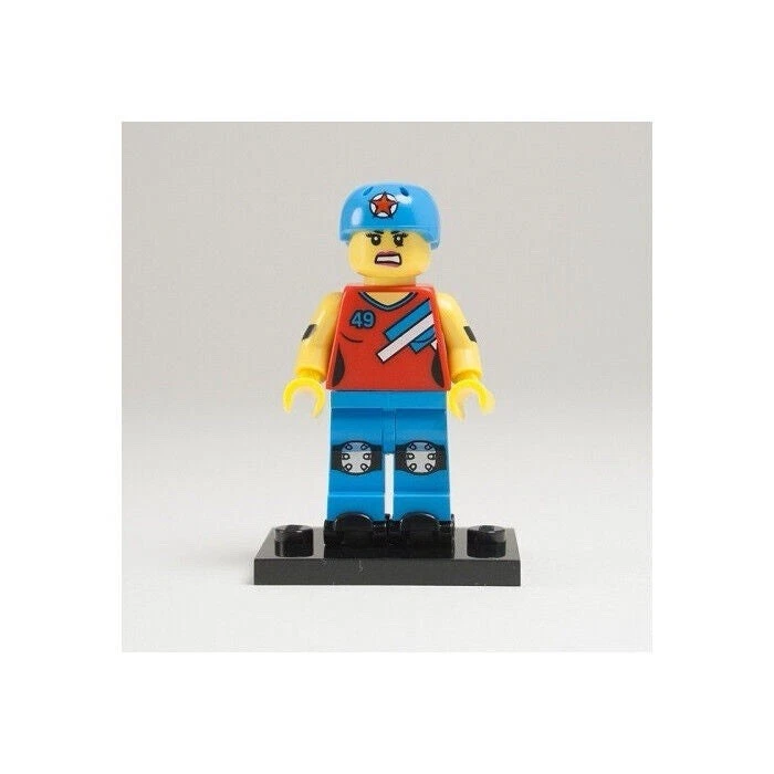 LEGO Serie 9 Minifiguras Coleccionables 71000 - Roller Derby Girl Foto 1 de 1