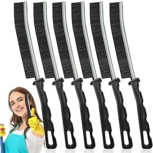6Pcs Hard Bristle Crevice Cleaning Brush-Thin Gap Cleaning Brush, Small Clean... - Picture 1 of 6