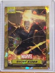 Ghost Rider 2024 Topps Chrome Sapphire Gold #90 card #'d /50 - Picture 1 of 6