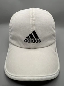 Adidas Aeroready Gorra Sombrero Luz Ajustable Blanco Poliéster Spandex - Imagen 1 de 7