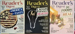 2019 July August September October READER’S DIGEST MAGAZINE Lot of 3 Shorts - Bild 1 von 1