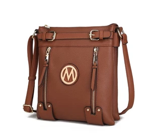 MKF Collection Crossbody bag for women Vegan leather Crossover Designer messe... - Picture 1 of 7
