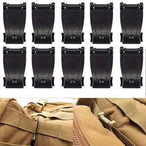 MOLLE Clips Attrezzatura Sportiva All'aperto Connettori Tattici Multiuso_ - Foto 1 di 16