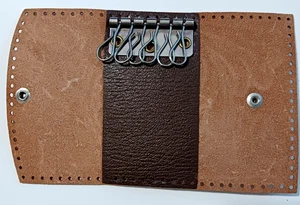 Vintage Tandy Leather Key Case Kit - Picture 1 of 6