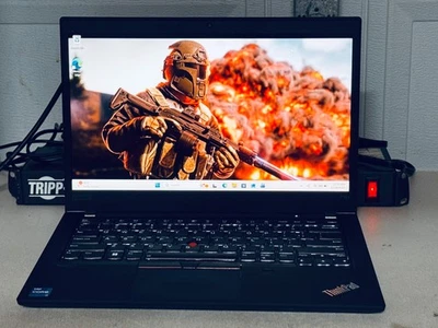 Portátil para juegos Lenovo ThinkPad-Intel i7 1165G7-16GB RAM-512GB WIN 11-4GB NVIDIA Foto 1 de 4