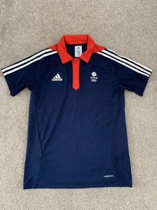Adidas Team GB Climacool Polo Shirt - Men’s - 40/42” - Athlete Issue - Picture 1 of 4