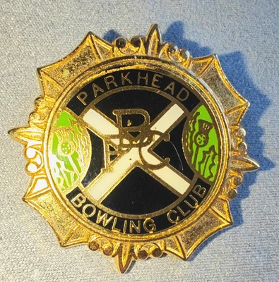 Parkhead Bowling Club - Enamel Pin Badge Bowls Sports UK - Image 1 of 2