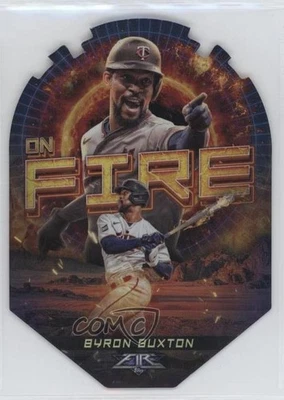 2022 Topps Fire En Fuego Byron Buxton #EF-27 - Image 1 of 2