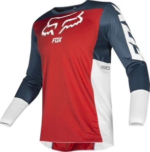 Fox Racing 2019 180 Przm Motocross Jersey -Size Men's XXL- Navy/Red - Picture 1 of 5