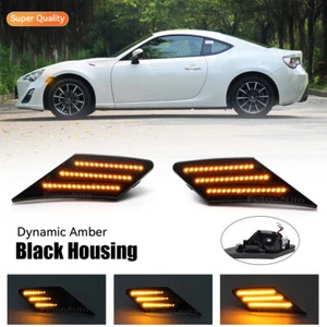 Luces LED laterales ahumadas para Subaru BRZ Scion FR-S Toyota 86 2012-2020 - Imagen 1 de 6