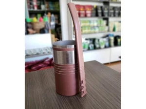 Tea Straw - Bombilla - Bomba de Tela Rose 18 cm 7.5in - Picture 1 of 2