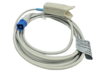Philips SpO2 Compatible Direct Connect 8 Pin - Adult Clip - Picture 1 of 2