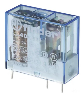 1 PIECE  Finder 24V Relais (Miniature) SPDT 10A DC  24 V 40.31.9.024.0000 - Photo 1/4