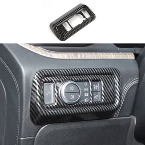Interruptor de faros color fibra de carbono cubierta decorativa apta para Ford Explorer 2020+ - Imagen 1 de 12