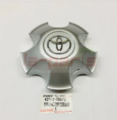 OEM GENUINO TOYOTA LAND CRUISER 03-04 CUBIERTA TAPA CENTRAL RUEDA 42603-60570 Foto 1 de 2