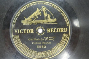 Peerless Quartet - VICTOR 5562 - Old Black Joe - Picture 1 of 3