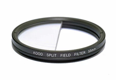 Kood High Quality 55mm Split Field +2 Dioptre Slim Optical Glass Filter (UK) NEW - Image 1 of 4