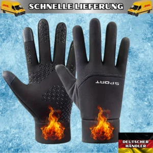 Handschuhe Winter Touchscreen Kompatibel Warm Bequem Smartphone Bedienung - Bild 1 von 6