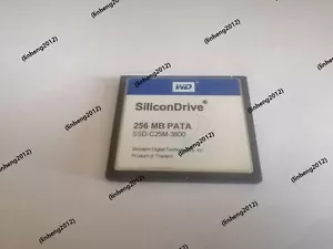 wd Silicondrive 256MB CF CARD SILICONDRIVE SSD-C25M-3500/3800 - Picture 1 of 2