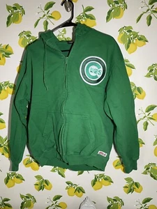 Stitches Chicago Cubs St. Patrick’s Day Zipped Hoodie Sz M - Picture 1 of 6