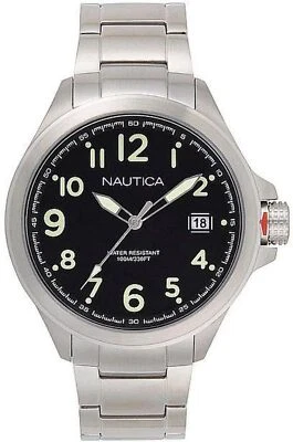 Nautica NAPGLP005 Men's Glen Park 46mm Stainless Steel Band Watch - Image 1 of 2