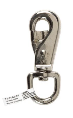 Campbell T7616302 150 lbs. Capacity Eye Animal Tie Snap 7/8 in. Pack of 10 New - Imagem 1 de 2