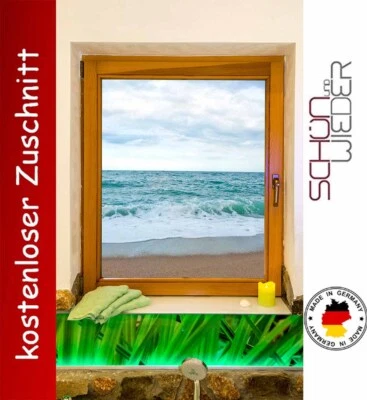 Fensterfolie Opolux Glasdekorfolie Sichtschutzfolie Selbstklebend mit Motiv - Bild 1 von 4