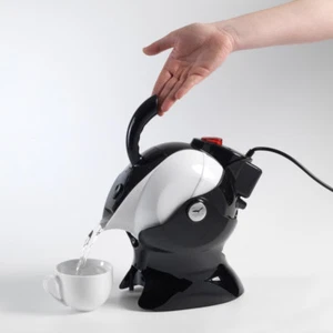 Uccello Electric Safety Tipping Kettle with Tilt and Pour Spout, Ucello Kettle