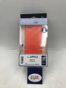 COVER CASE RIGIDA NUDO PER APPLE IPHONE 5 E 5S, ARANCIONE. TRAFORATA - Foto 1 di 4