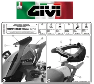 2007 2008 2009 2010 SR225 GIVI TRIUMPH TIGER 1050 Specific Rear Mount - Picture 1 of 6