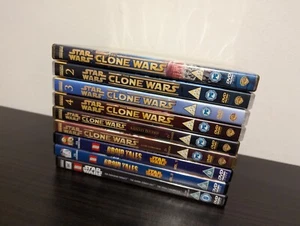 STAR WARS CLONE WARS Galaxy Divided Clone Commanders Lego Droid Tales DVDs - Picture 1 of 5