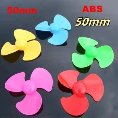 3 Blade for 2mm Shaft RC Model Boat Aircraft DIYABS Plastic Propeller 50mm Prop - Image 1 of 4